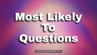 Most Likely To Questions